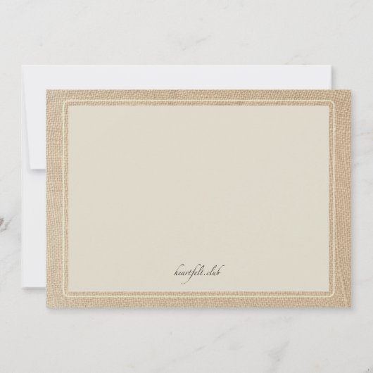 uitnodiging van Floral (Achterkant)