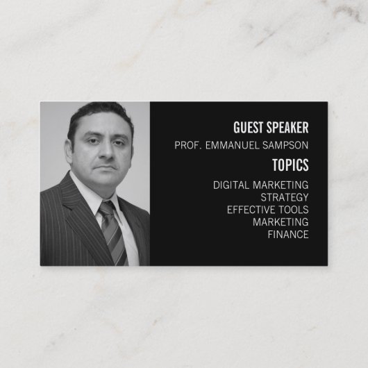 Uitnodiging van gepersonaliseerd seminar/conferent (Achterkant)