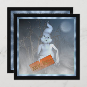 Uitnodiging van Ghoruimtepartij Halloween