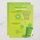 Uitnodiging van Groene Hoogste Partij (Voorkant / Achterkant)