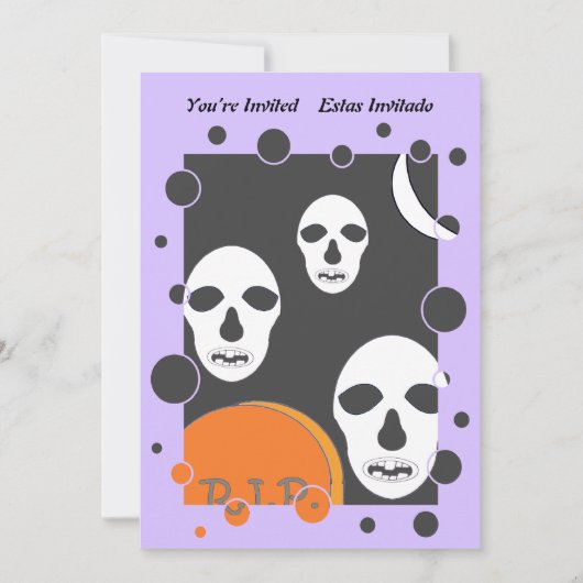 Uitnodiging van Halloween 11f (Voorkant)