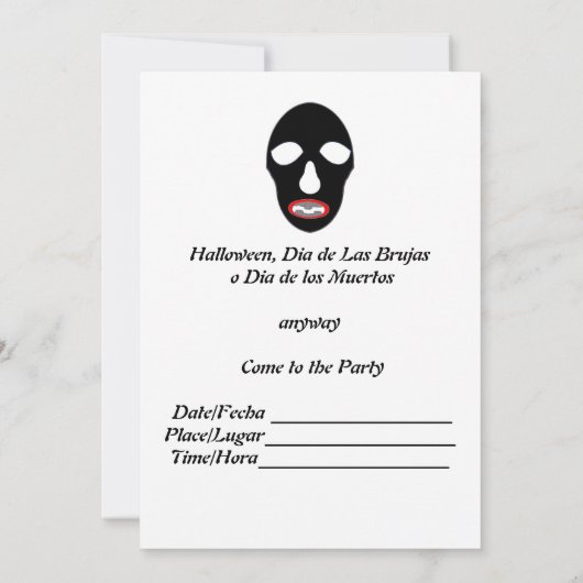 Uitnodiging van Halloween 11f (Achterkant)