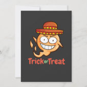  uitnodiging van Halloween Mexican Ghost (Voorkant)