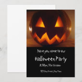 uitnodiging van Halloween-partij (Voorkant / Achterkant)