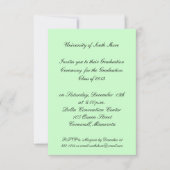 Uitnodiging van het afstuderen voor 2013 (Voorkant)