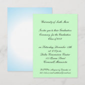 Uitnodiging van het afstuderen voor 2013 (Voorkant / Achterkant)