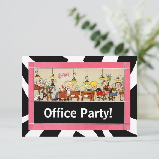 Uitnodiging van het BedrijfsKantoor van het hard W (Staand voorkant)