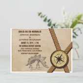 Uitnodiging van het Bouw van het Avontuur Versie (Staand voorkant)