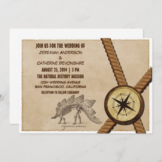  Uitnodiging van het Bouw van het Avontuur Versie  (Voorkant / Achterkant)