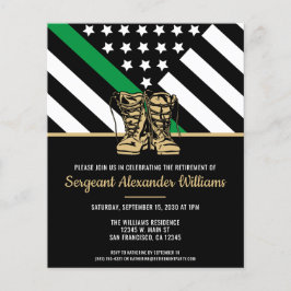 Uitnodiging van het Groene Leger voor Militaire Pe