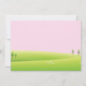 Uitnodiging van het land van boerderij op zaterdag (Achterkant)