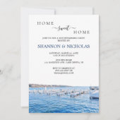 Uitnodiging van het meer House Housewarming (Voorkant)