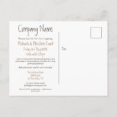 Uitnodiging van het Modern Motivatie Event Company (Achterkant)