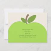 Uitnodiging van het Open Huis van de school - Groe (Achterkant)