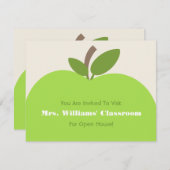 Uitnodiging van het Open Huis van de school - Groe (Voorkant / Achterkant)