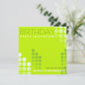 Uitnodiging van het Soul House Party (Staand voorkant)