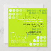 Uitnodiging van het Soul House Party (Achterkant)