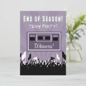 Uitnodiging van het team van het einde van het sei (Staand voorkant)