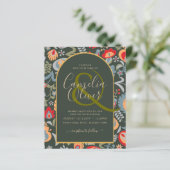 uitnodiging van het volk bilingüe de boda de flore (Staand voorkant)