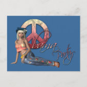 Uitnodiging van Hippie Obama Party (Voorkant)