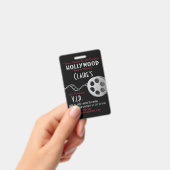 Uitnodiging van Hollywood Party Badge (Handheld)