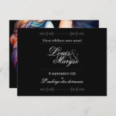 Uitnodiging van huwelijken | Draai (Voorkant / Achterkant)