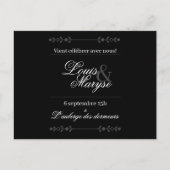 Uitnodiging van huwelijken | Draai Briefkaart (Voorkant)