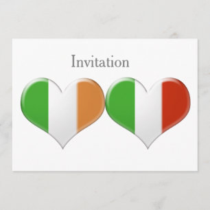 Uitnodiging van Ierse en Italiaanse Heart Flags