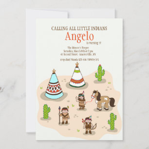 Uitnodiging van Indische dorpen