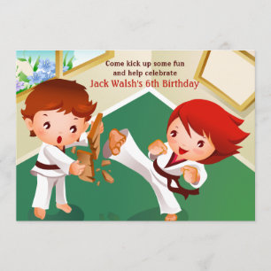 Uitnodiging van Karate Tots