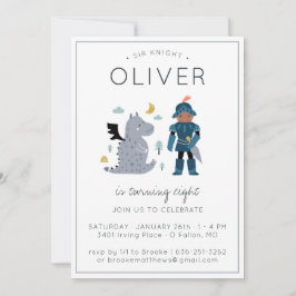 Uitnodiging van Knachten en Dragons