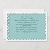 Uitnodiging van koekjeskoekjeskoekjes voor de uitw (Achterkant)