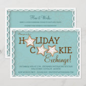 Uitnodiging van koekjeskoekjeskoekjes voor de uitw (Voorkant / Achterkant)