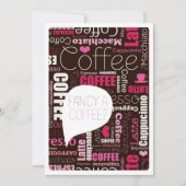 Uitnodiging van Koffie-theevrienden (Voorkant)