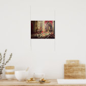 Uitnodiging van koning Alfonso XII Poster (Keuken)
