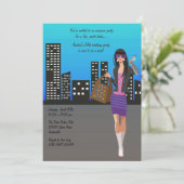 Uitnodiging van koopmeisjes (Staand voorkant)