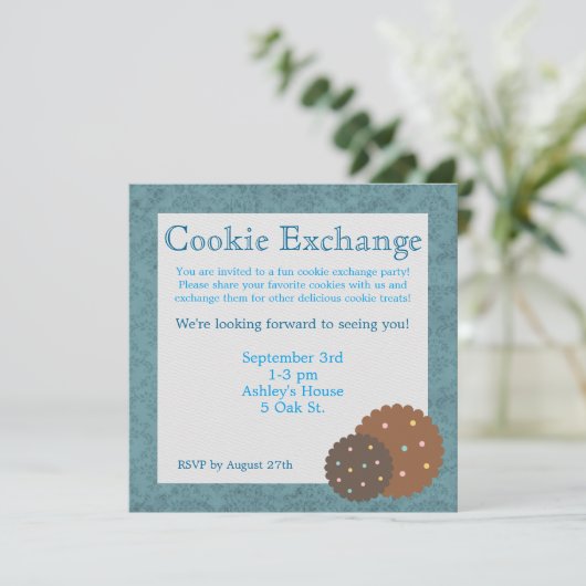 Uitnodiging van Koopvaardijpartij (Staand voorkant)