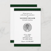Uitnodiging van Lacrosse Graduse Party (Voorkant / Achterkant)