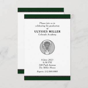 Uitnodiging van Lacrosse Graduse Party