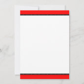 Uitnodiging van Lacrosse Graduse Party (Achterkant)