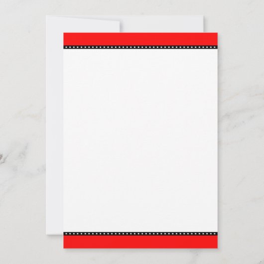 Uitnodiging van Lacrosse Graduse Party (Achterkant)