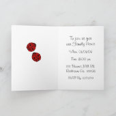 Uitnodiging van Ladybug Party (Binnen)