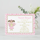 Uitnodiging van Latina Fairy Princess (Staand voorkant)