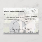 Uitnodiging van Londen met het oog op het huwelijk (Achterkant)