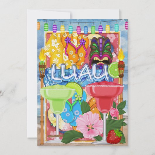 Uitnodiging van Luau door SRF (Voorkant)