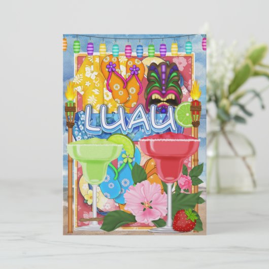 Uitnodiging van Luau door SRF (Staand voorkant)