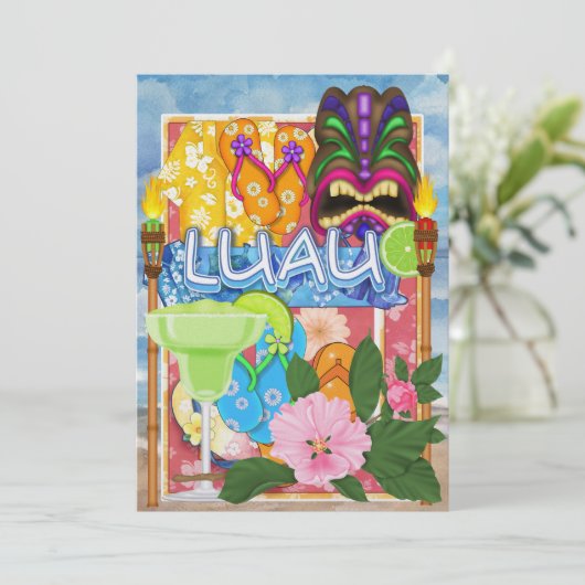 Uitnodiging van Luau door SRF (Staand voorkant)