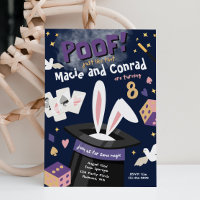 Uitnodiging van Magic Party | Gezamenlijke uitnodi
