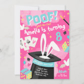 Uitnodiging van Magic Party | Uitnodiging van toer (Voorkant)