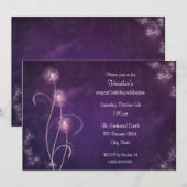 Uitnodiging van Magical Party (Voorkant / Achterkant)